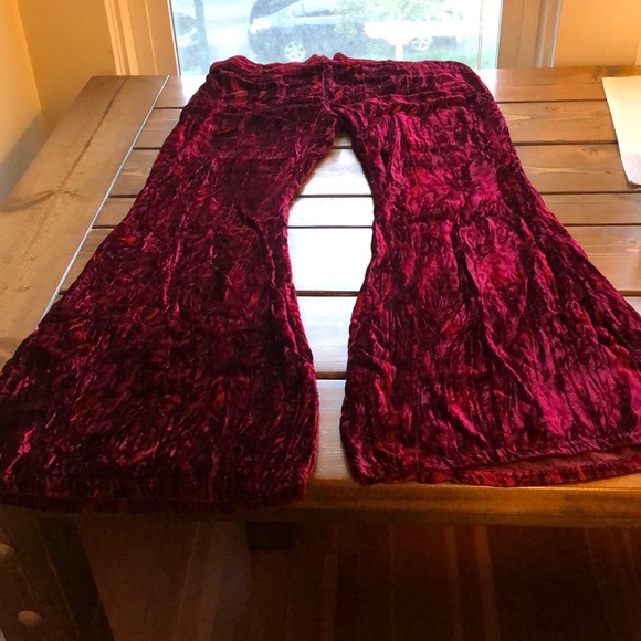 Vintage velvet authentic jnco bell bottom pants - Picture 2 of 4